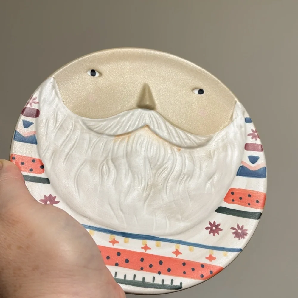 Fotini Tikkou Santa Claus plate